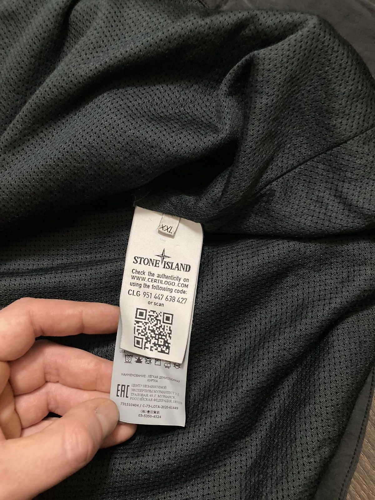 Stone Island STONE ISLAND Zip Overshirt Jacket New Size US XXL / EU 58 / 5 - 8 Thumbnail