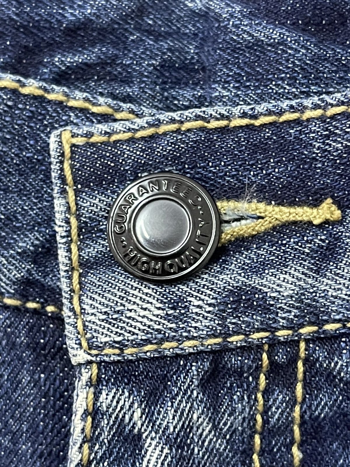 Japanese Brand × Vintage Japanese Design Acid Wash Art Distressed Jeans Size US 32 / EU 48 - 7 Thumbnail
