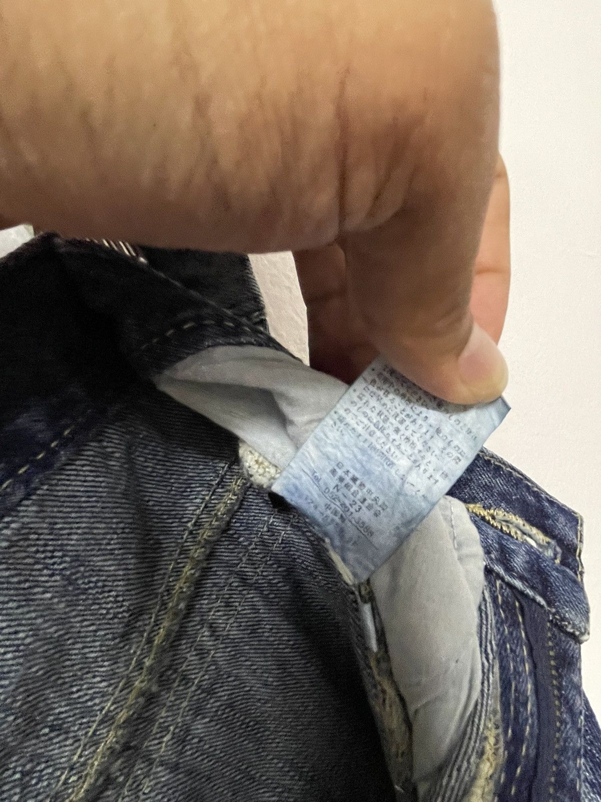 Japanese Brand × Vintage Japanese Design Acid Wash Art Distressed Jeans Size US 32 / EU 48 - 15 Thumbnail