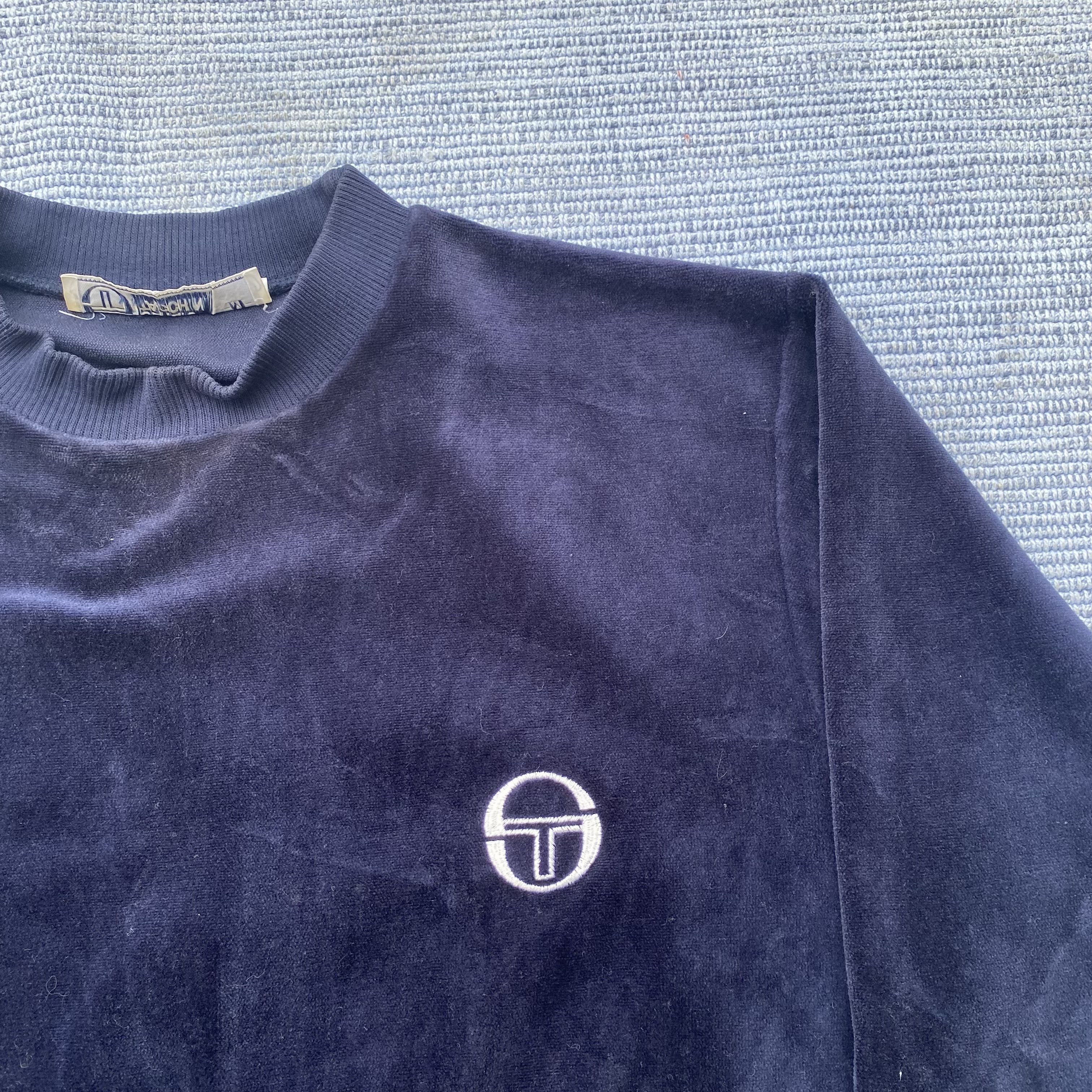 Sergio Tacchini vintage 80s pull over Size US M / EU 48-50 / 2 - 2 Thumbnail