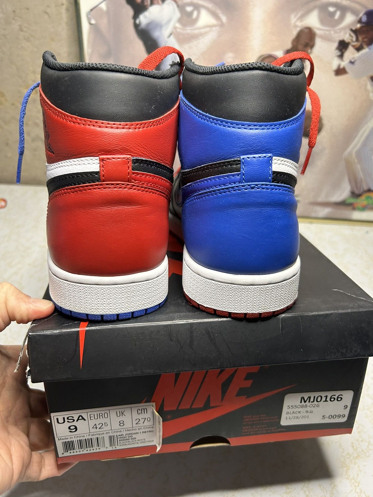 Jordan Retro 1 ‘top 3’