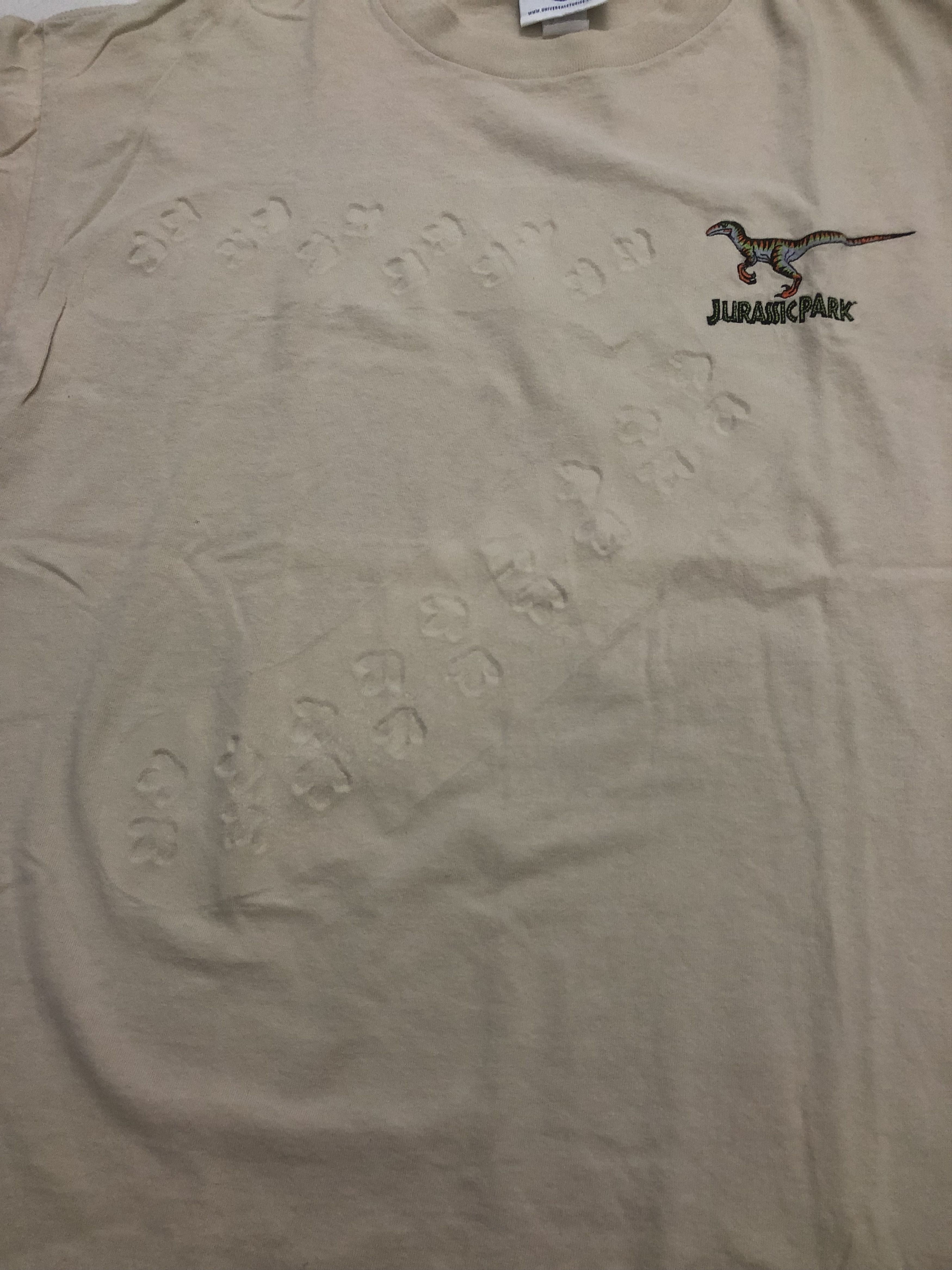 Universal Studios Vintage 90s Jurassic Park Movie T-shirts Size US XL / EU 56 / 4 - 2 Thumbnail