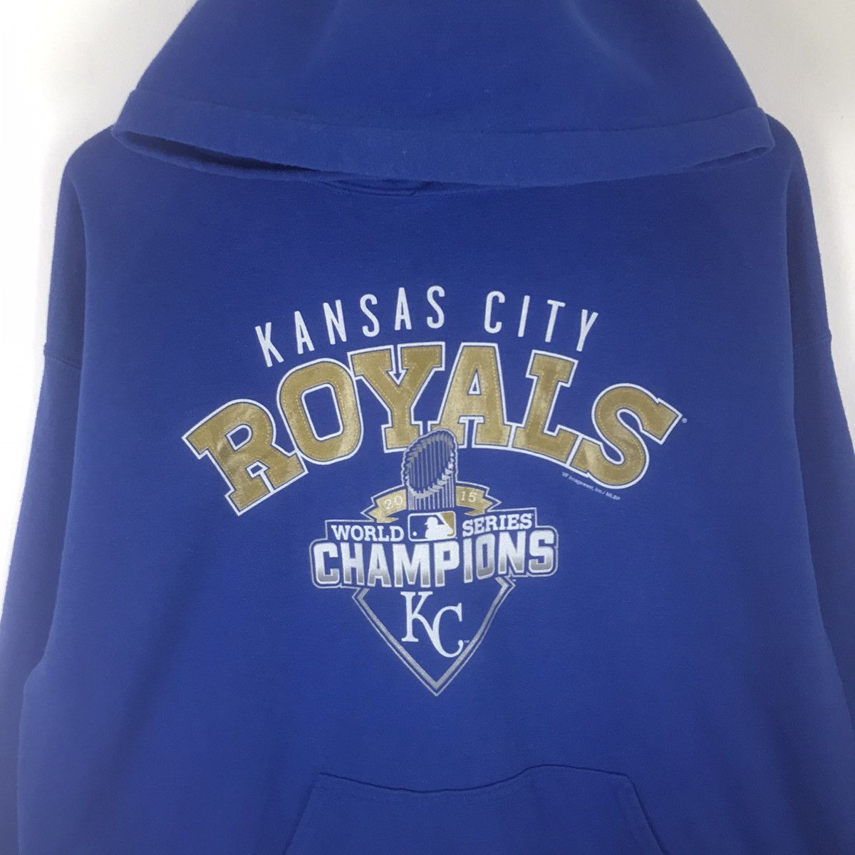 Gildan × MLB Kansas City Royals World Champion Series Hoodie Large Size Size US L / EU 52-54 / 3 - 2 Thumbnail