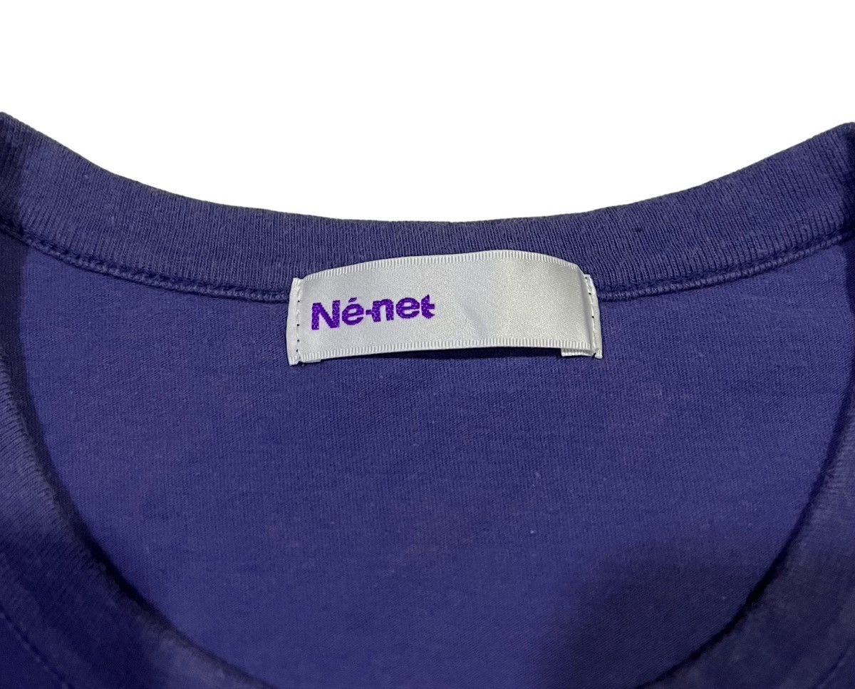 Issey Miyake × Ne-Net 🔥NEED GONE🔥NE-NET WITH BIG LOGO TSHIRT BY ISSEY MIYAKE Size S / US 4 / IT 40 - 6 Thumbnail