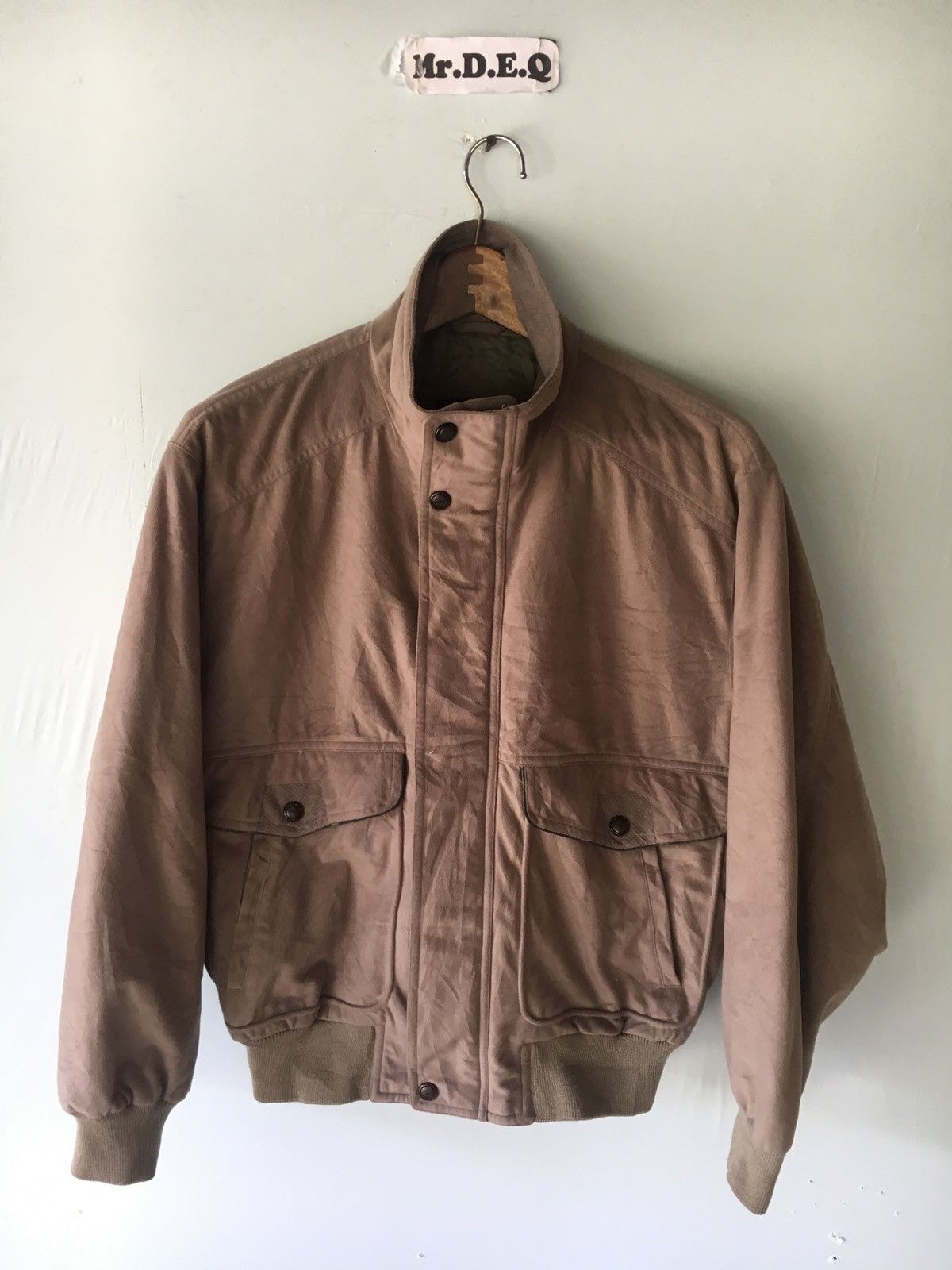 Japanese Brand GIANNI VALENTINO ITALY BROWN SIZE M JACKET Size US M / EU 48-50 / 2 - 1 Thumbnail
