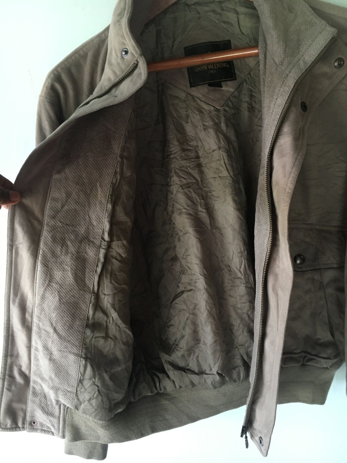 Japanese Brand GIANNI VALENTINO ITALY BROWN SIZE M JACKET Size US M / EU 48-50 / 2 - 5 Thumbnail
