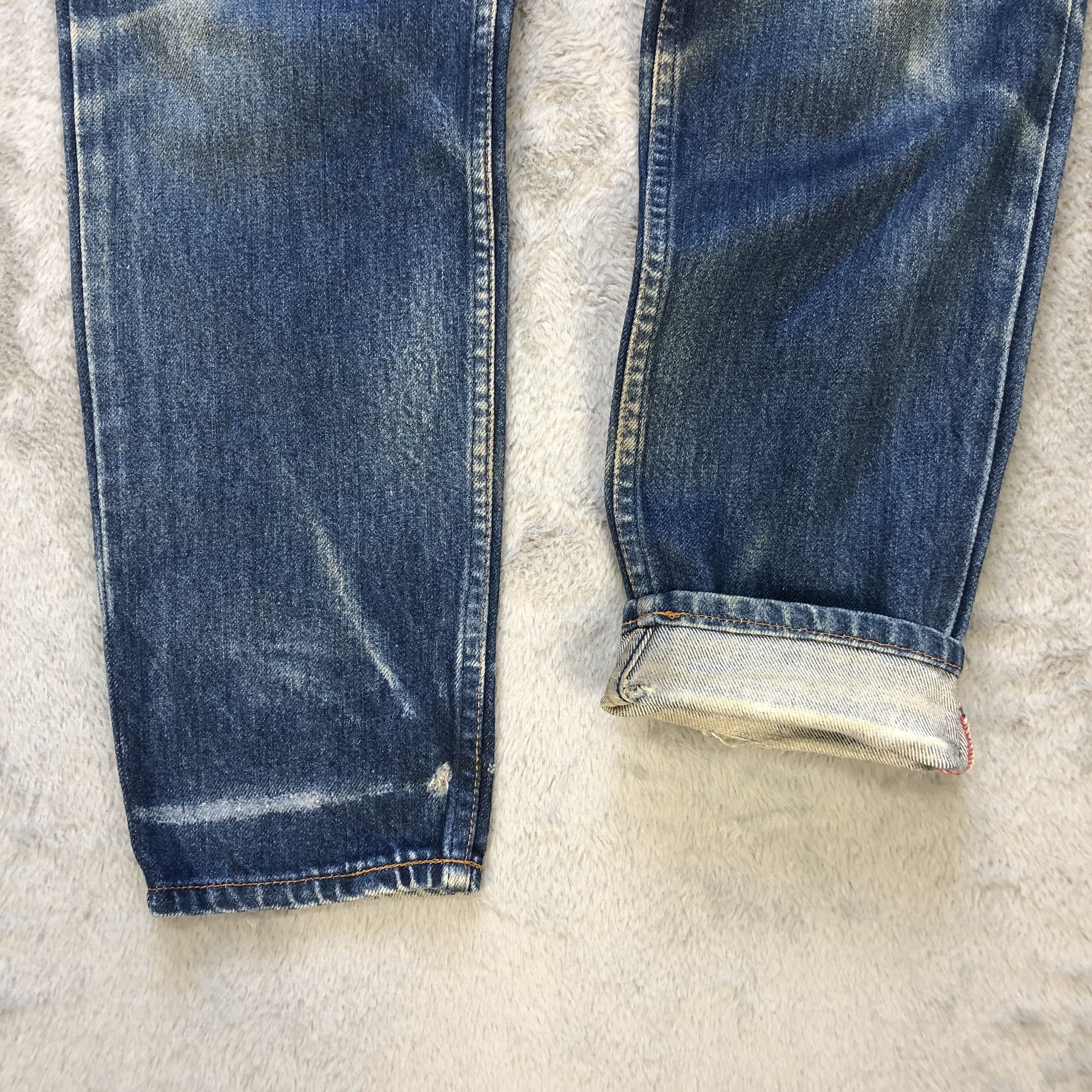Levi's TRASHED DISTRESS LEVIS WASHED DENIM PANTS #6674-79 Size US 28 / EU 44 - 12 Thumbnail