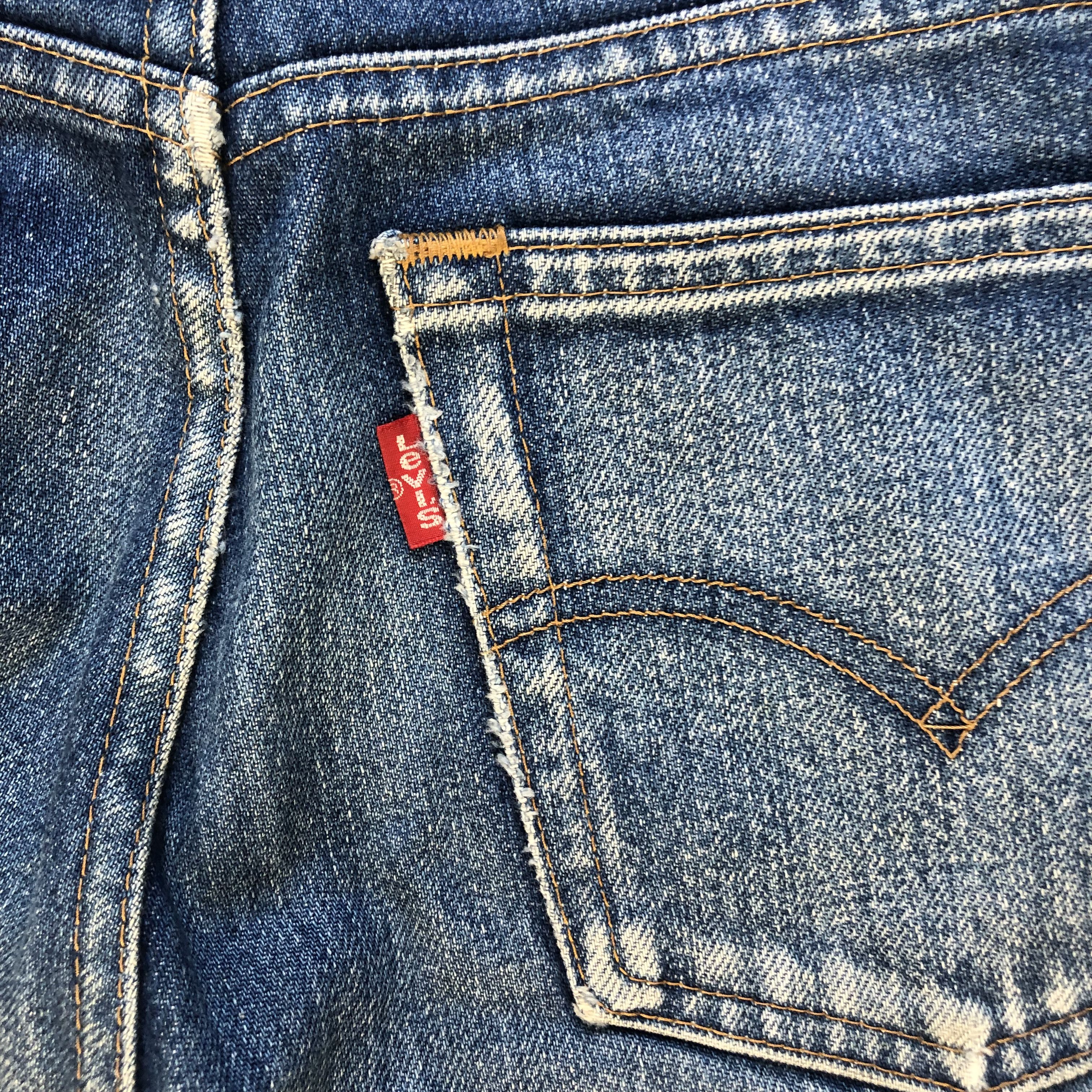 Levi's TRASHED DISTRESS LEVIS WASHED DENIM PANTS #6674-79 Size US 28 / EU 44 - 18 Thumbnail