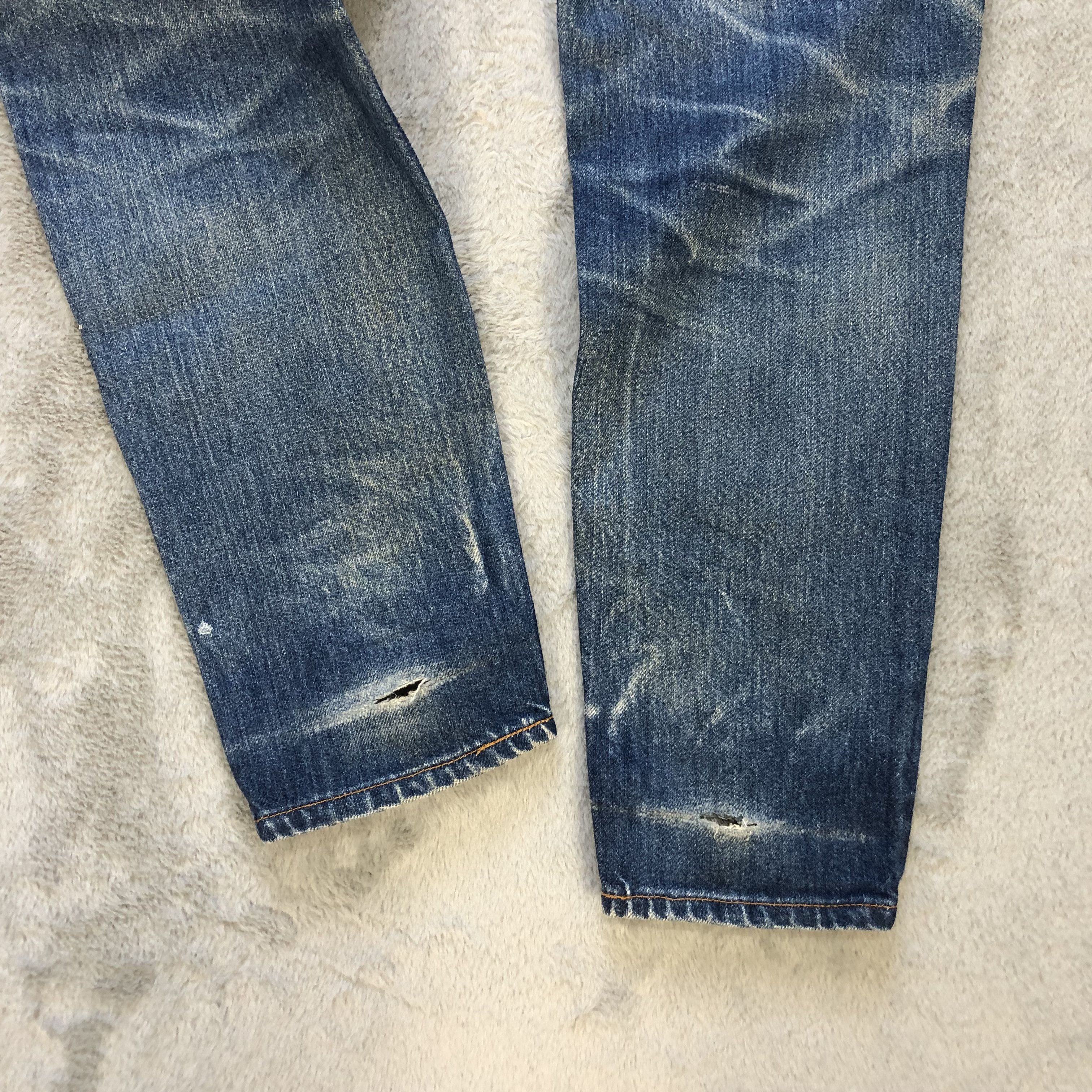 Levi's TRASHED DISTRESS LEVIS WASHED DENIM PANTS #6674-79 Size US 28 / EU 44 - 20 Thumbnail