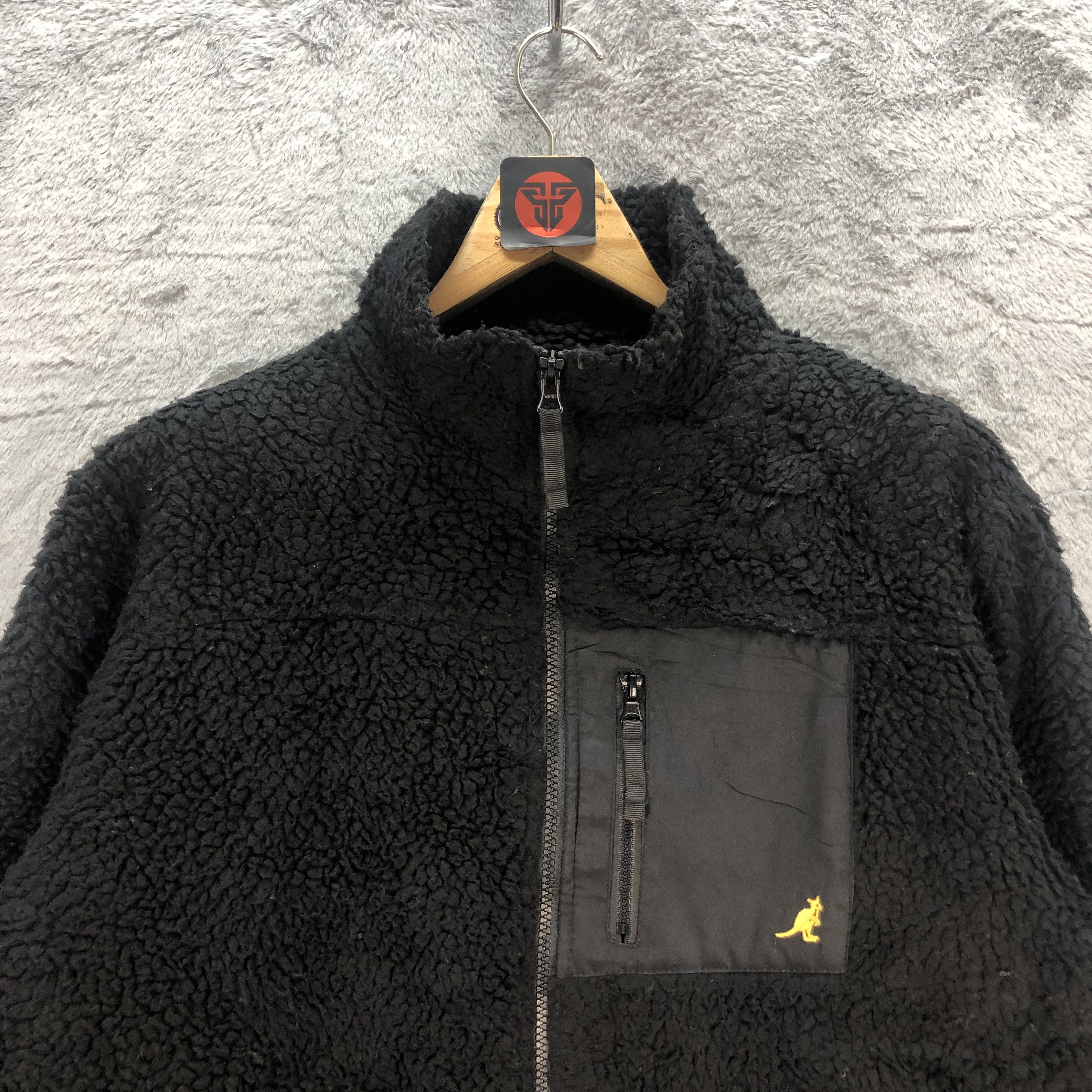 Kangol KANGOL DEEP PILE FLEECE JACKET #6688-79 Size US M / EU 48-50 / 2 - 2 Thumbnail
