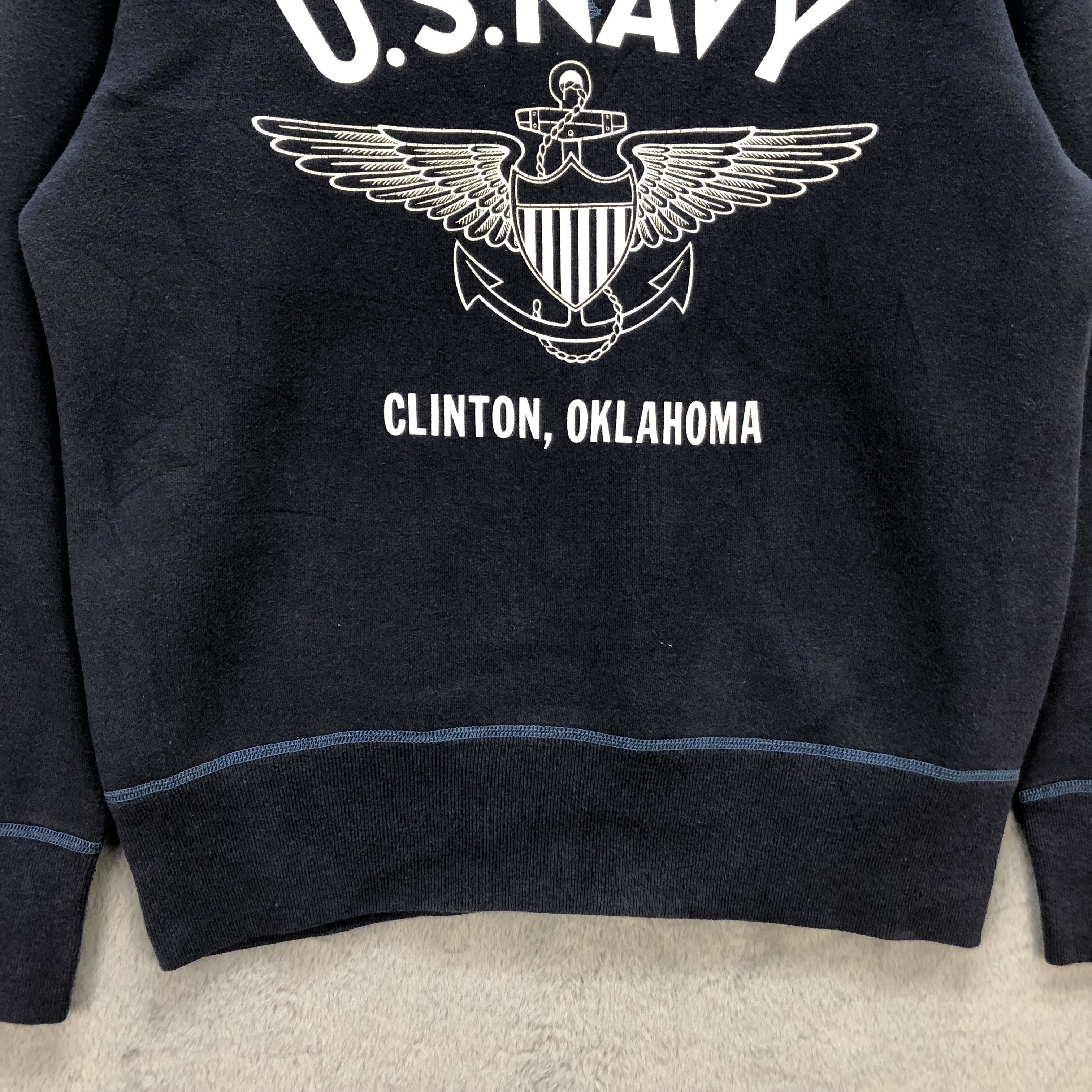 Buzz Rickson's BUZZ RICKSONS US NAVY CLINTON OKLAHOMA SWEATSHIRTS #6694-80 Size US S / EU 44-46 / 1 - 4 Thumbnail