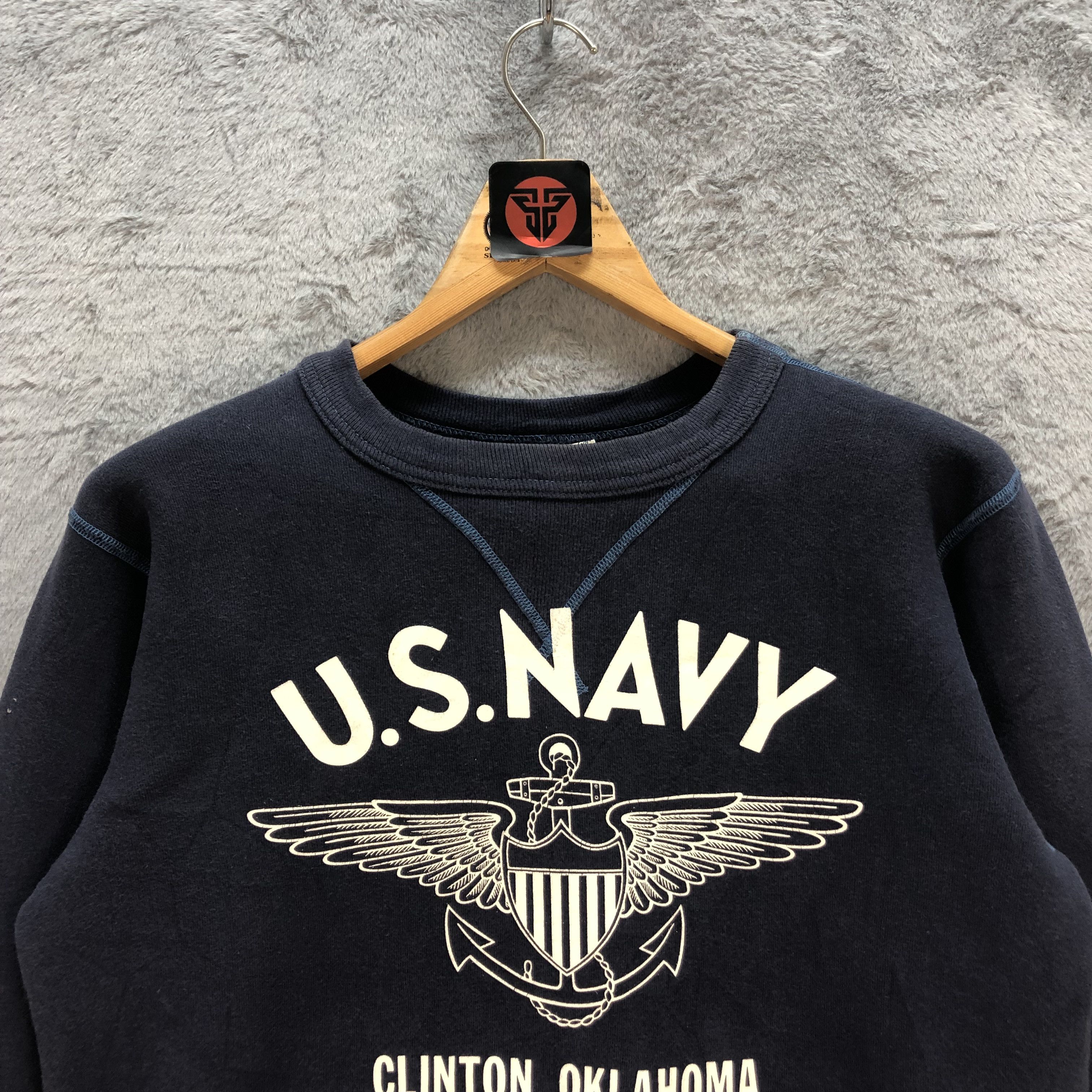 Buzz Rickson's BUZZ RICKSONS US NAVY CLINTON OKLAHOMA SWEATSHIRTS #6694-80 Size US S / EU 44-46 / 1 - 2 Thumbnail