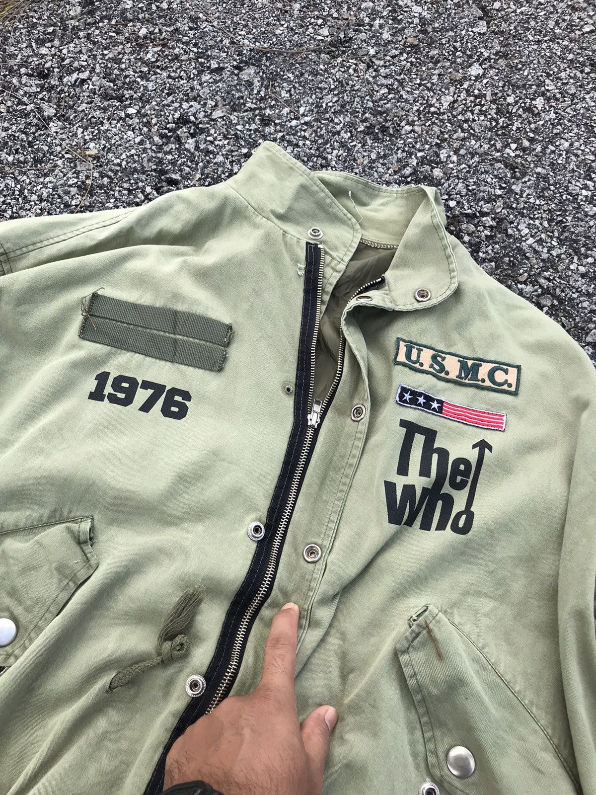 Band Tees The Who Band Over Size Military Parka Jacket by WonderWoman Size XXL / US 16-18 / IT 52-54 - 13 Thumbnail
