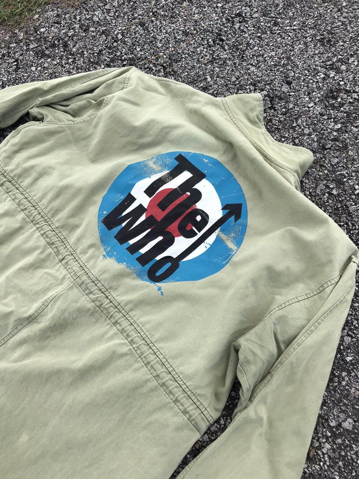 Band Tees The Who Band Over Size Military Parka Jacket by WonderWoman Size XXL / US 16-18 / IT 52-54 - 3 Thumbnail