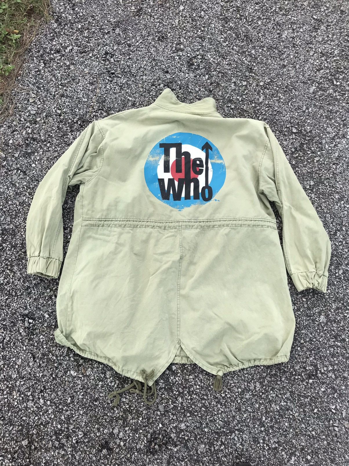 Band Tees The Who Band Over Size Military Parka Jacket by WonderWoman Size XXL / US 16-18 / IT 52-54 - 2 Thumbnail
