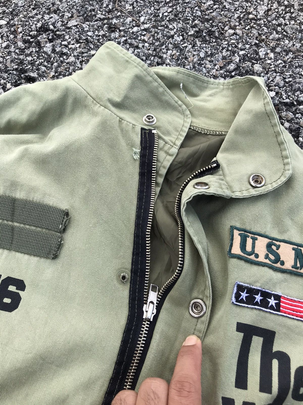 Band Tees The Who Band Over Size Military Parka Jacket by WonderWoman Size XXL / US 16-18 / IT 52-54 - 9 Thumbnail