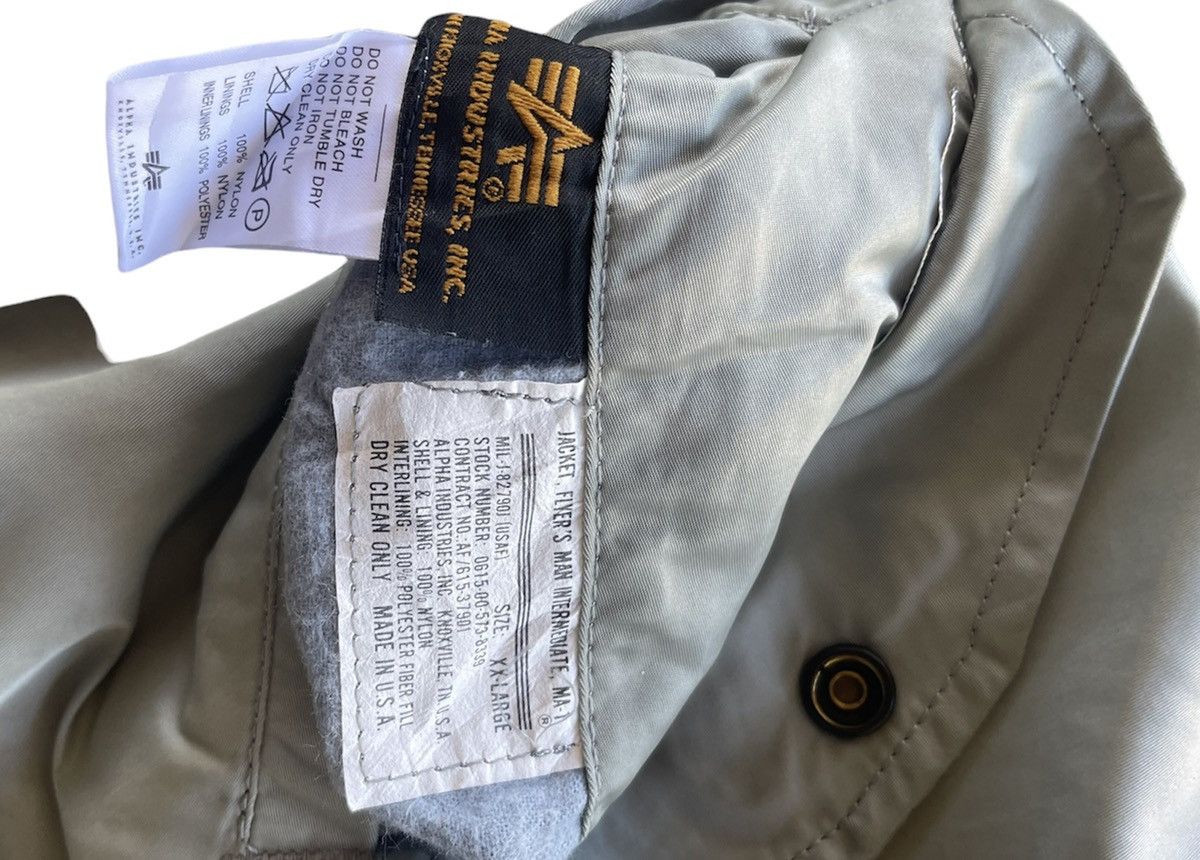 Alpha Industries VINTAGE ALPHA BOMBER JACKET USA Size US XL / EU 56 / 4 - 4 Thumbnail