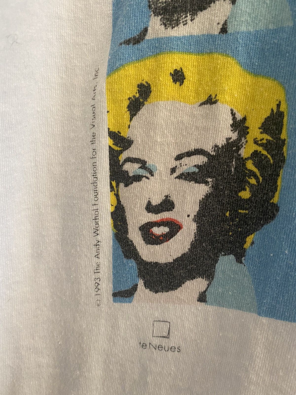 Andy Warhol × Vintage 1993 Andy Warhol Marilyn Monroe Foundation Shirt Size US XL / EU 56 / 4 - 4 Thumbnail