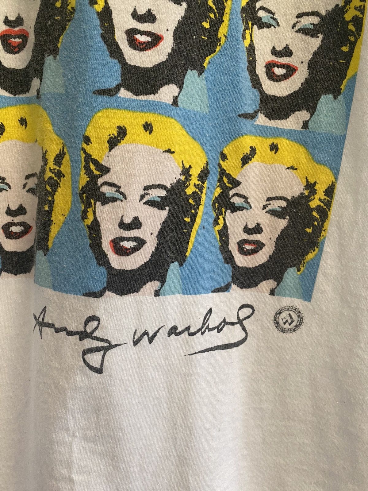 Andy Warhol × Vintage 1993 Andy Warhol Marilyn Monroe Foundation Shirt Size US XL / EU 56 / 4 - 2 Thumbnail