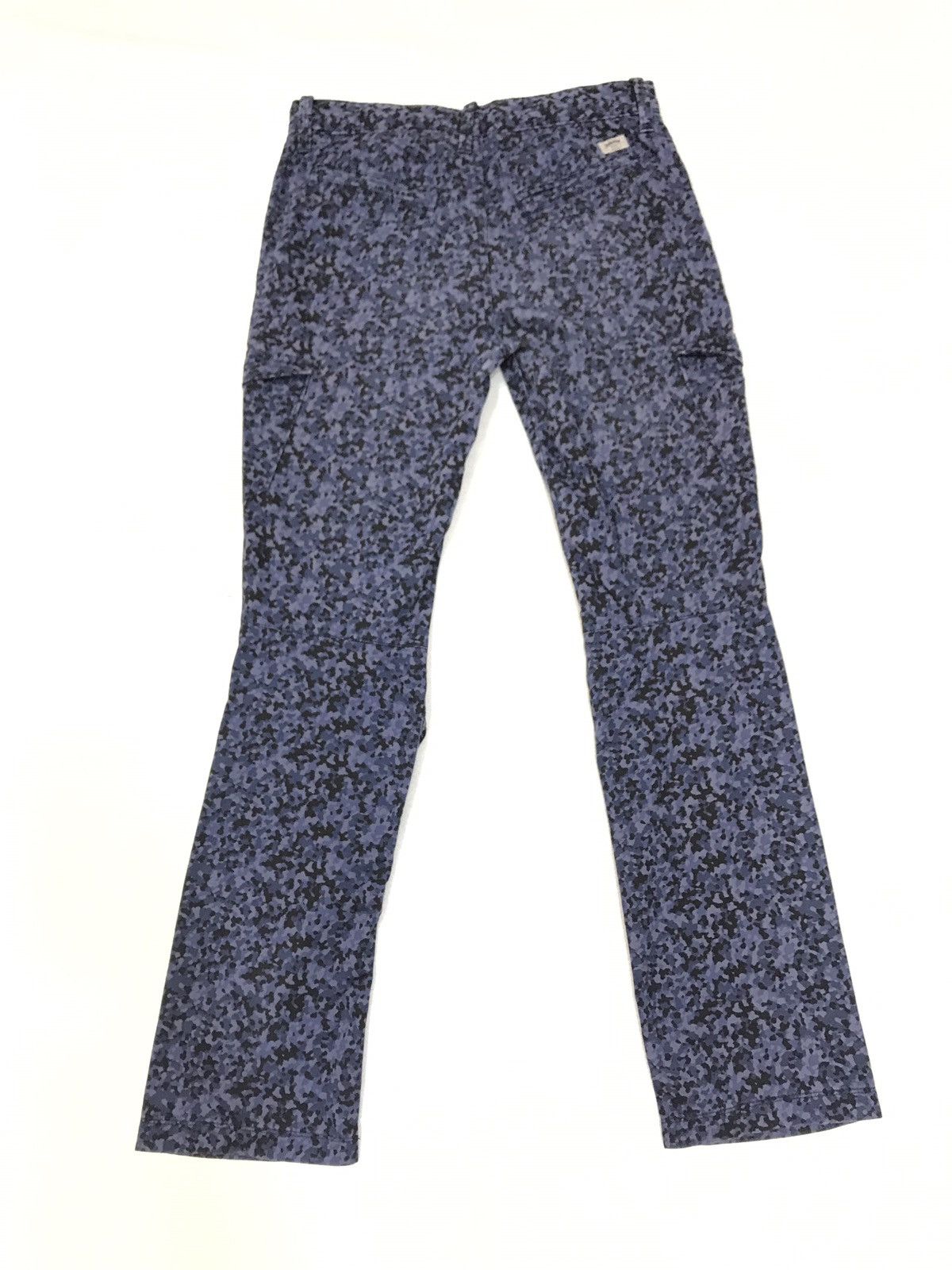 Timberland × Vintage TIMBERLAND BLUE CAMO CAMOURFLAGE CARGO PANTS Size US 31 - 2 Thumbnail
