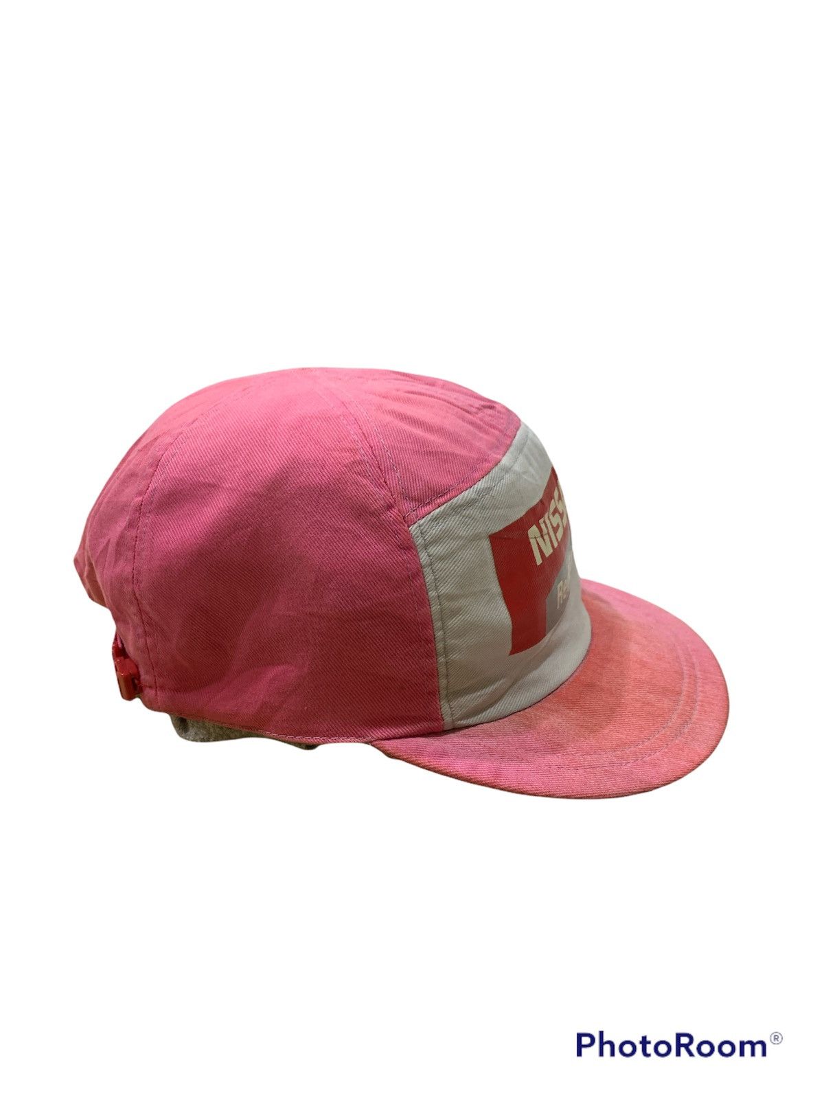 Japanese Brand × Vintage VINTAGE 1999 NISSAN RED STAGE SOFT BRIM CAP HAT Size ONE SIZE - 3 Thumbnail