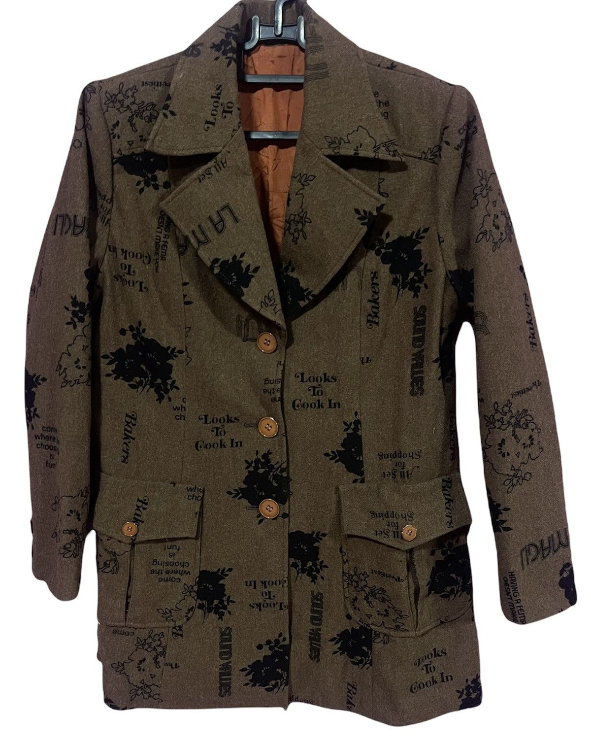 Japanese Brand BAKERS JACKET WOOL JAPAN Size US S / EU 44-46 / 1 - 1 Thumbnail