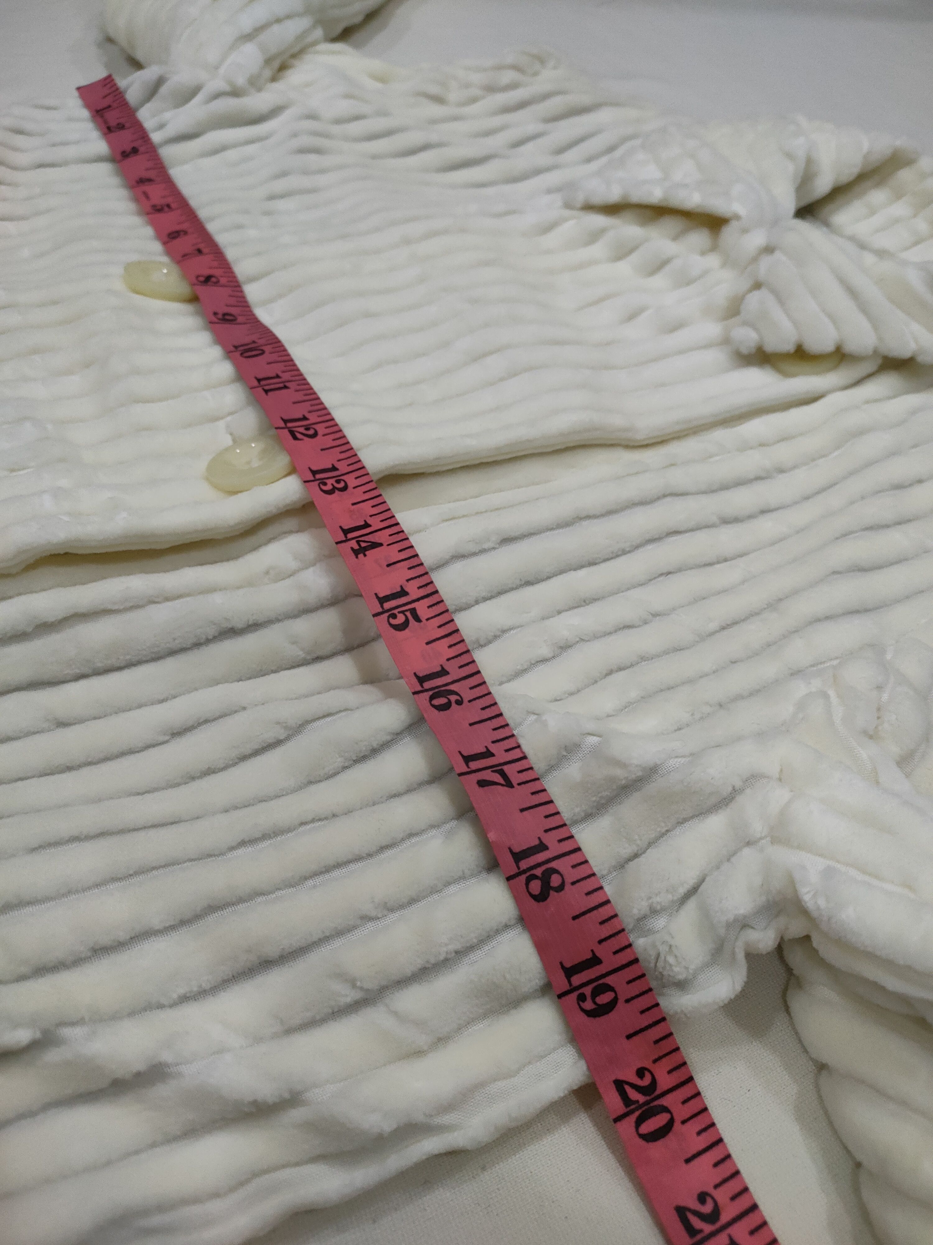 Max Mara DOUBLE BREASTED SPORTMAX FLUFFY WHITE COAT Size US S / EU 44-46 / 1 - 9 Thumbnail