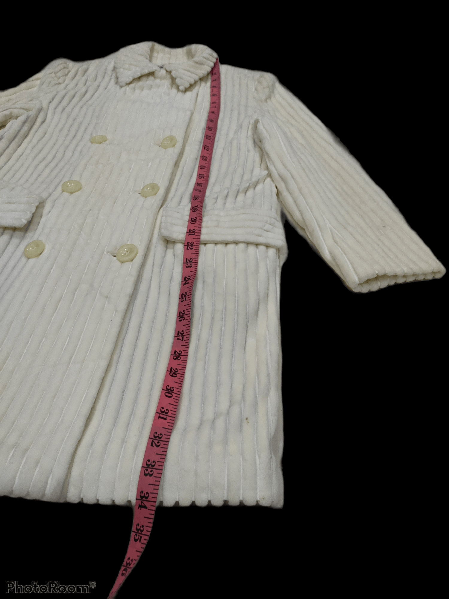 Max Mara DOUBLE BREASTED SPORTMAX FLUFFY WHITE COAT Size US S / EU 44-46 / 1 - 10 Thumbnail