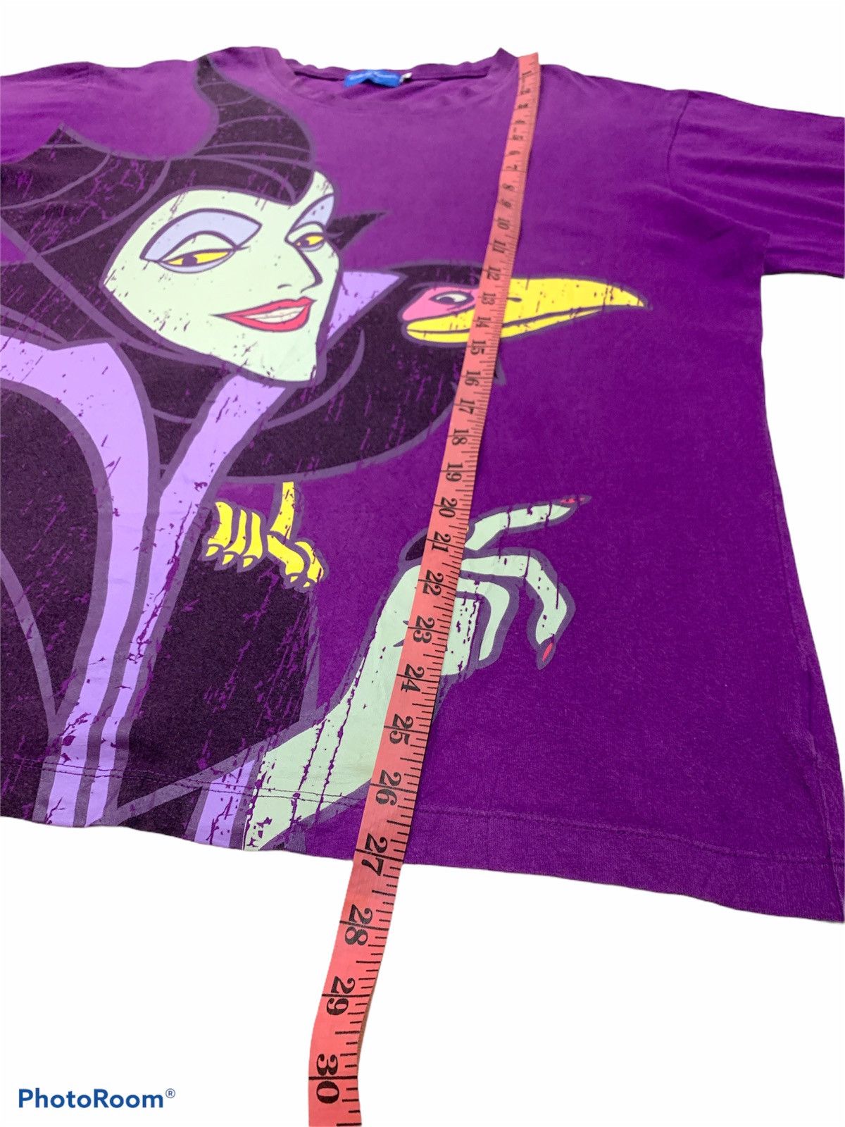 Cartoon Network × Disney × Vintage VTG MALEFICENT DISNEY OVERPRINT SHIRT Size US XL / EU 56 / 4 - 3 Thumbnail