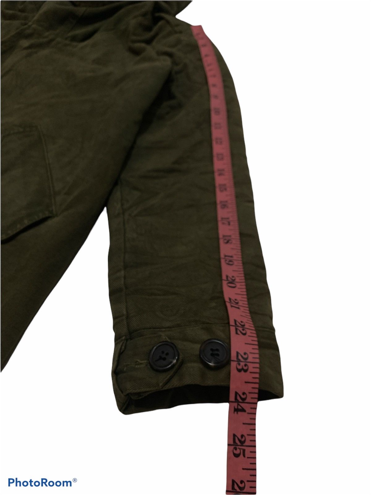 Vintage VINTAGE OLIVE GREEN PARKA MILITARY STYLE JACKET Size US M / EU 48-50 / 2 - 4 Thumbnail
