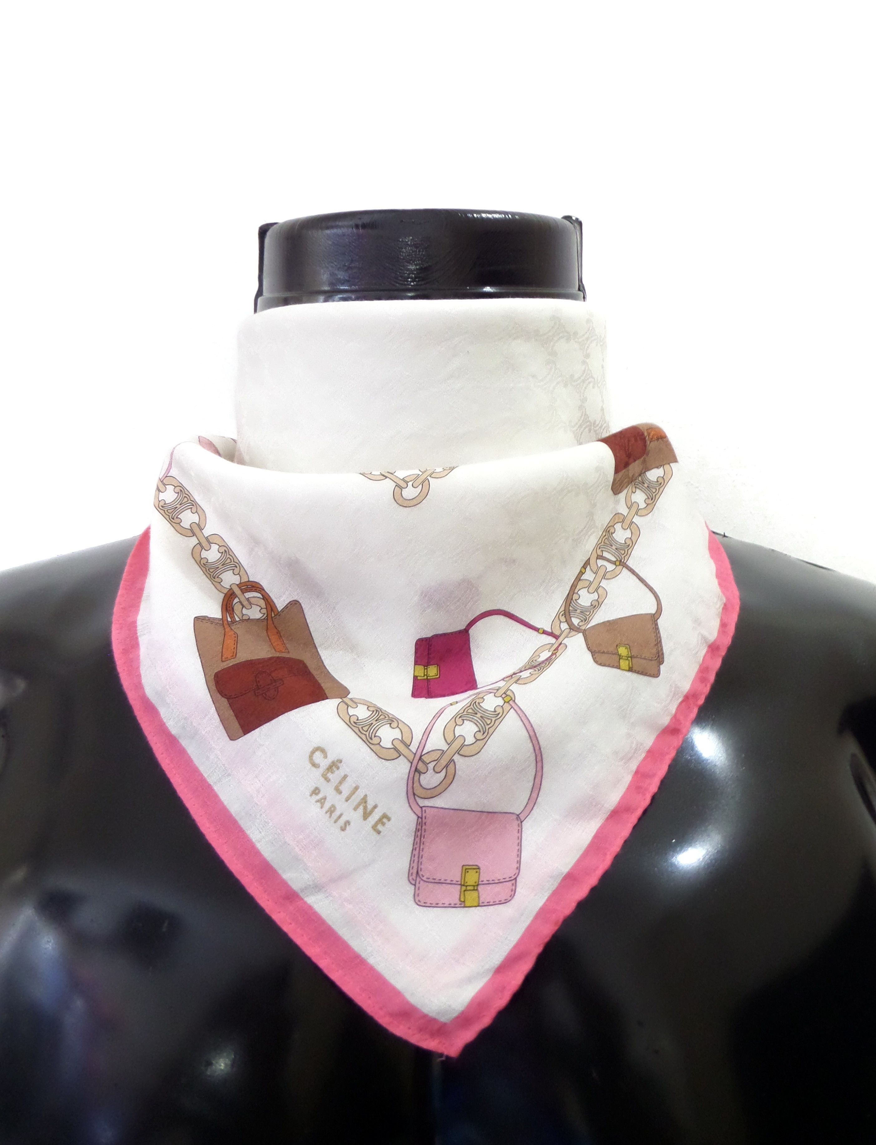 Celine Celine Paris scarves / neckerchief Size ONE SIZE - 2 Thumbnail