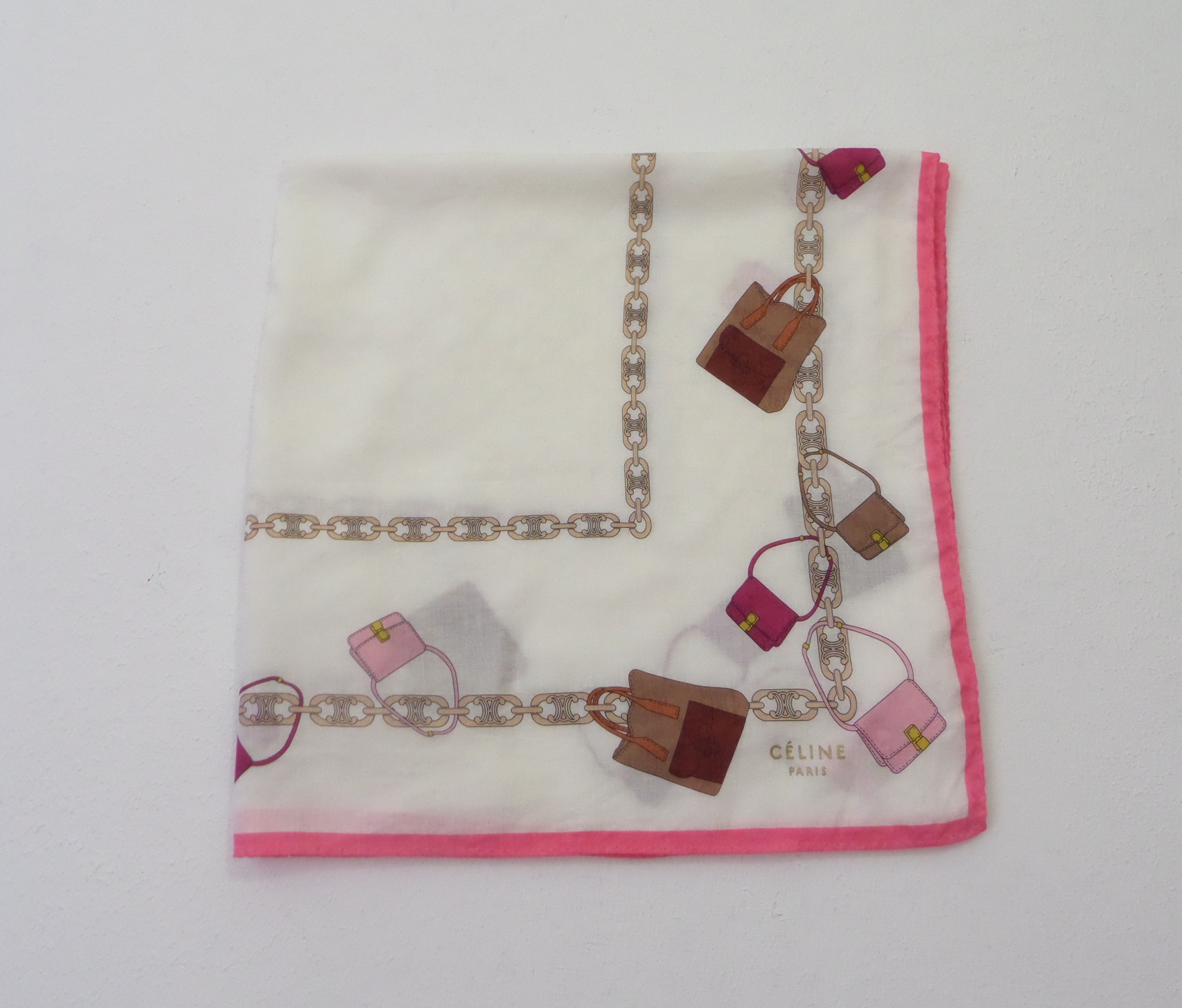 Celine Celine Paris scarves / neckerchief Size ONE SIZE - 4 Thumbnail