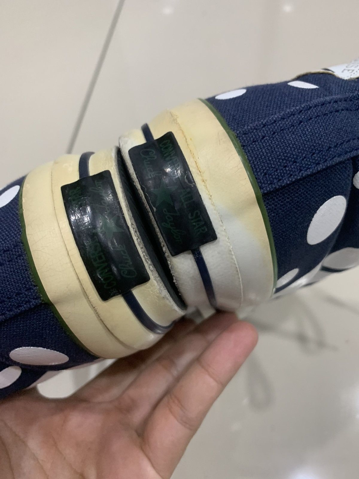 Converse CONVERSE X FRAPBOIS BY ISSEY MIYAKE HI-TOP SHOES Size US 6.5 / EU 39-40 - 6 Thumbnail