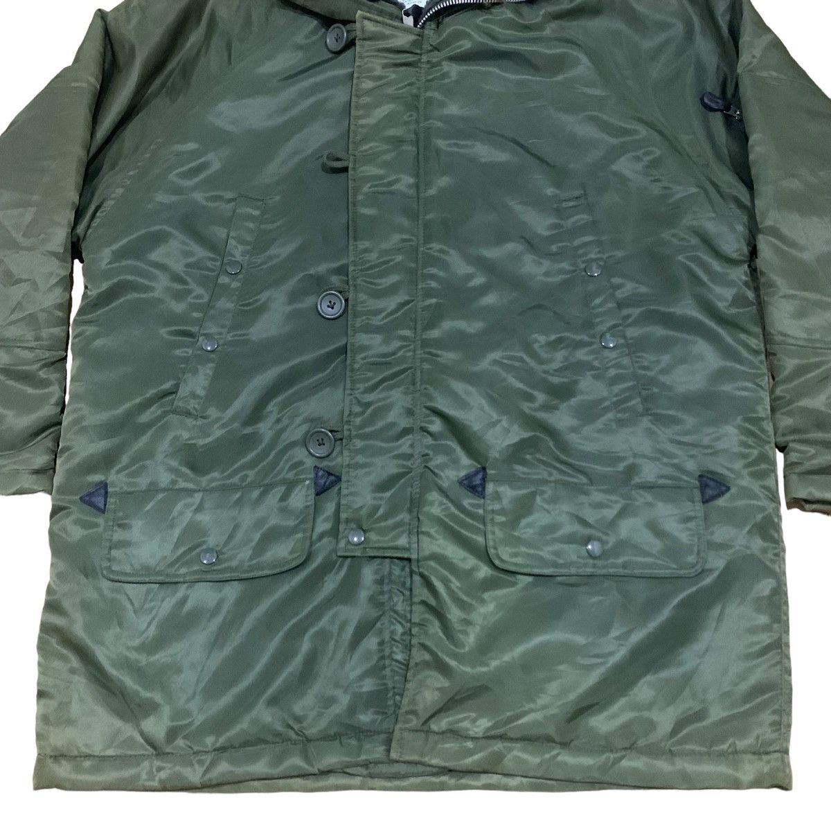 If Six Was Nine × Japanese Brand × Le Grande Bleu (L.G.B.) Neo Sixx Japan Military Style Lgb Fur Hooded Parka Size US L / EU 52-54 / 3 - 3 Thumbnail
