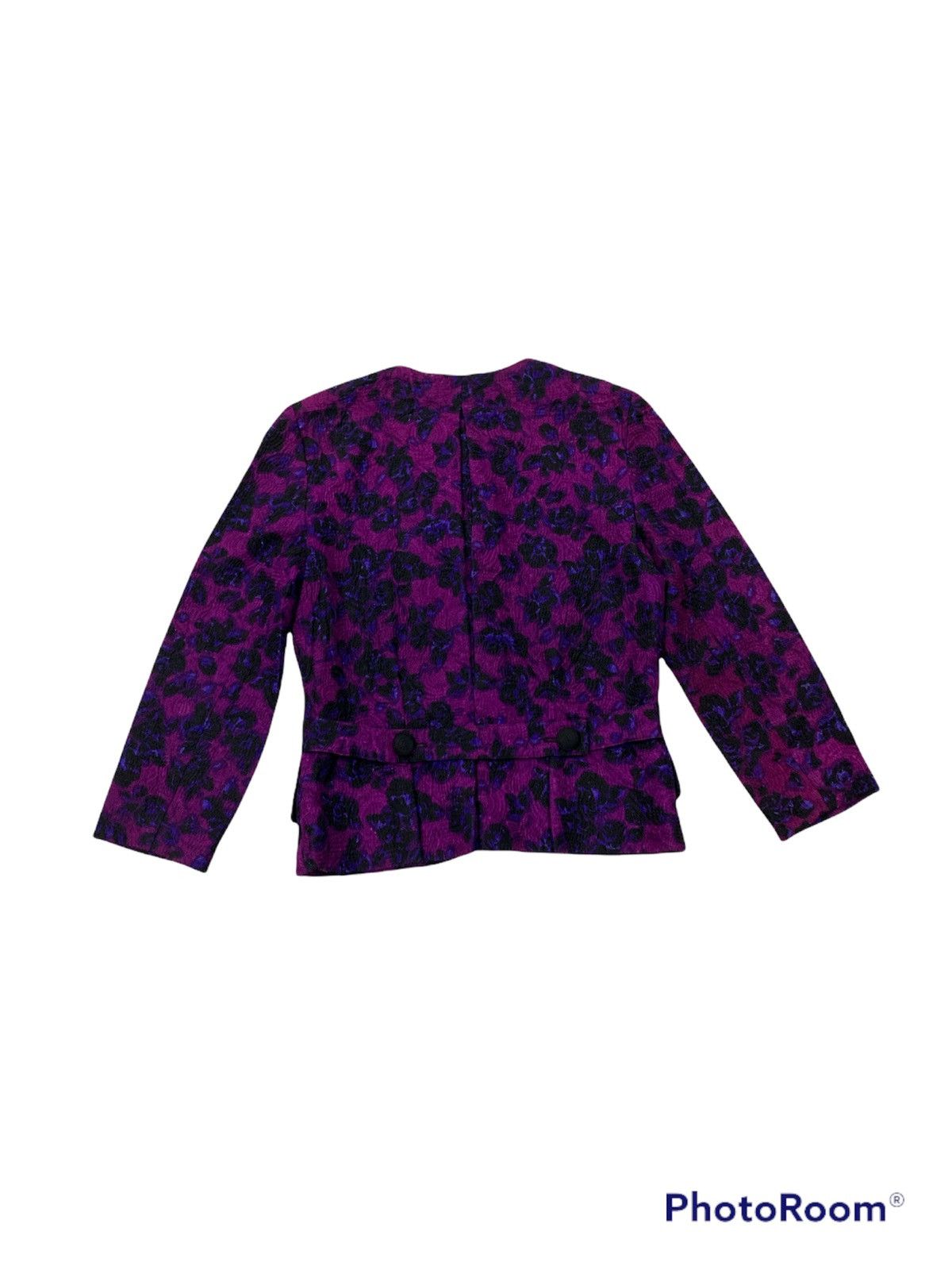 Dior VINTAGE CHRISTIAN DIOR FLORAL MOTIVE JACKET COAT Size US S / EU 44-46 / 1 - 2 Thumbnail