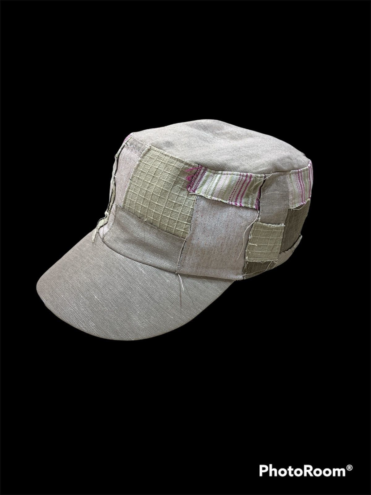 Japanese Brand GRACE HATS SASHIKO BORO CAP HAT Size ONE SIZE - 2 Thumbnail
