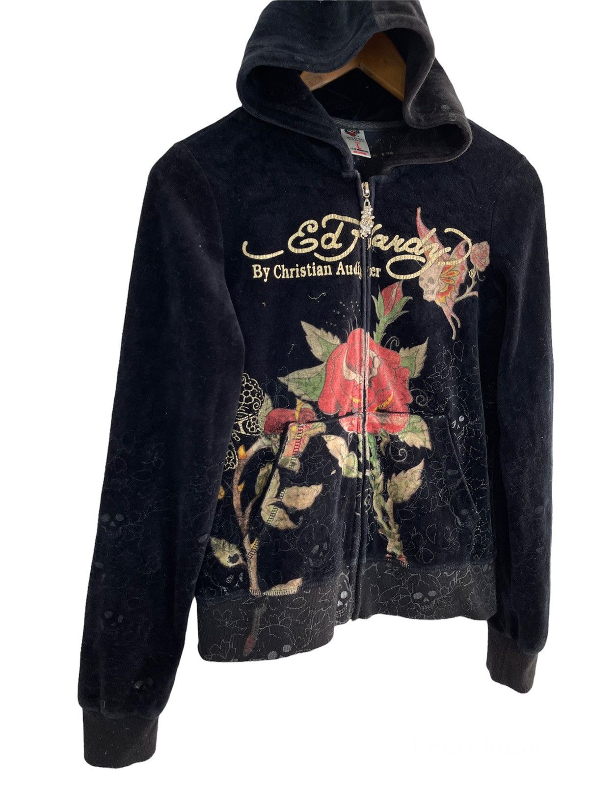 Christian Audigier 90’s ED HARDY by Christian Audigear Hoodie Size US S / EU 44-46 / 1 - 1 Thumbnail