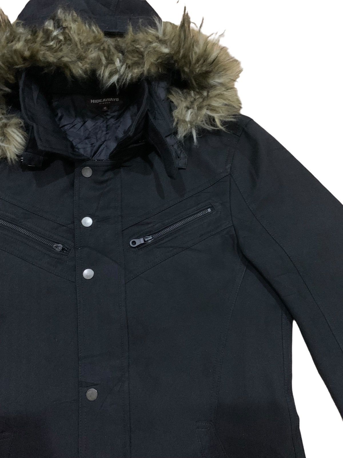 If Six Was Nine × Japanese Brand × Le Grande Bleu (L.G.B.) Hideaways Nicole Fur Hooded Jacket Parka Size US M / EU 48-50 / 2 - 5 Thumbnail