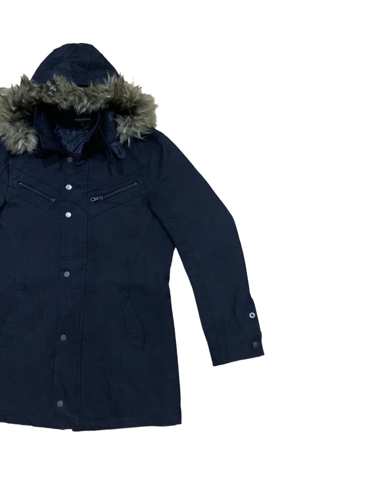 If Six Was Nine × Japanese Brand × Le Grande Bleu (L.G.B.) Hideaways Nicole Fur Hooded Jacket Parka Size US M / EU 48-50 / 2 - 3 Thumbnail