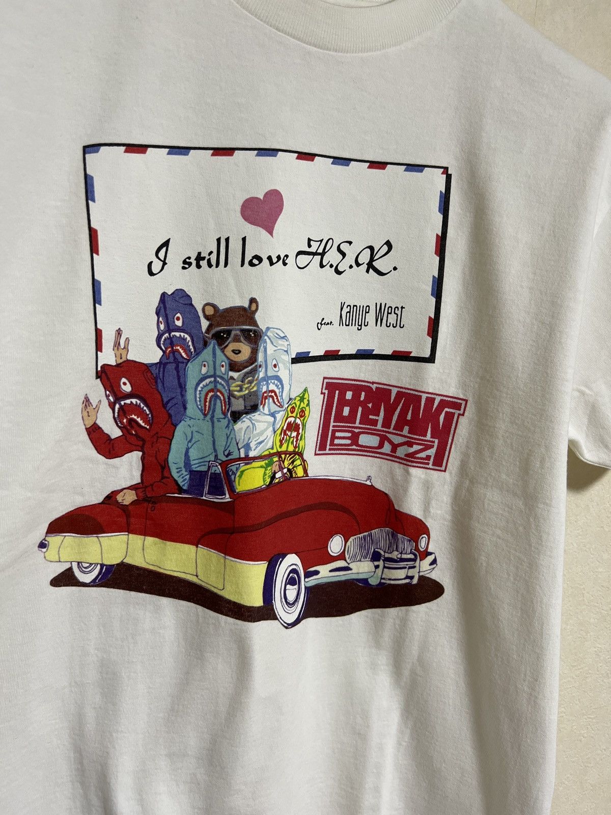 Bape × Nigo 2007 Bape x Teriyaki Boyx x Kanye West Tee Size US M / EU 48-50 / 2 - 3 Thumbnail