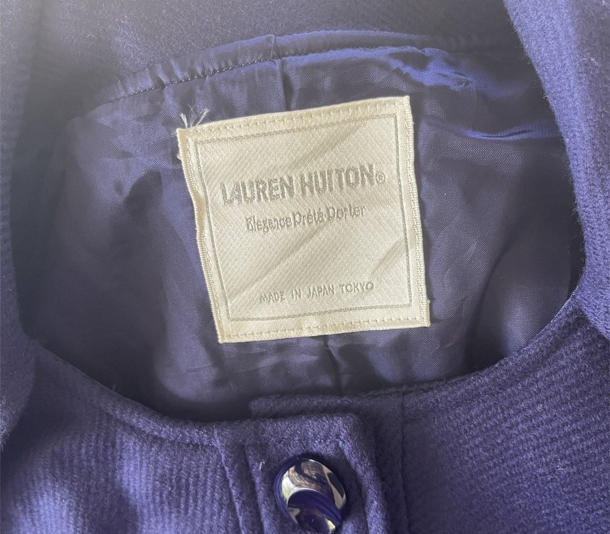Japanese Brand 🔥VERY RARE🔥LAUREN HUTTON JACKET WOOL JAPAN Size US M / EU 48-50 / 2 - 3 Thumbnail