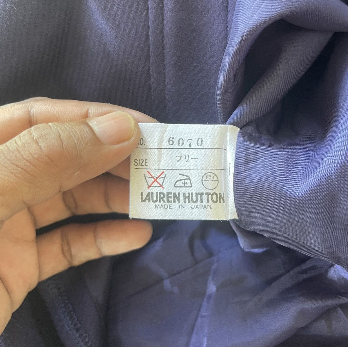 Japanese Brand 🔥VERY RARE🔥LAUREN HUTTON JACKET WOOL JAPAN Size US M / EU 48-50 / 2 - 5 Thumbnail
