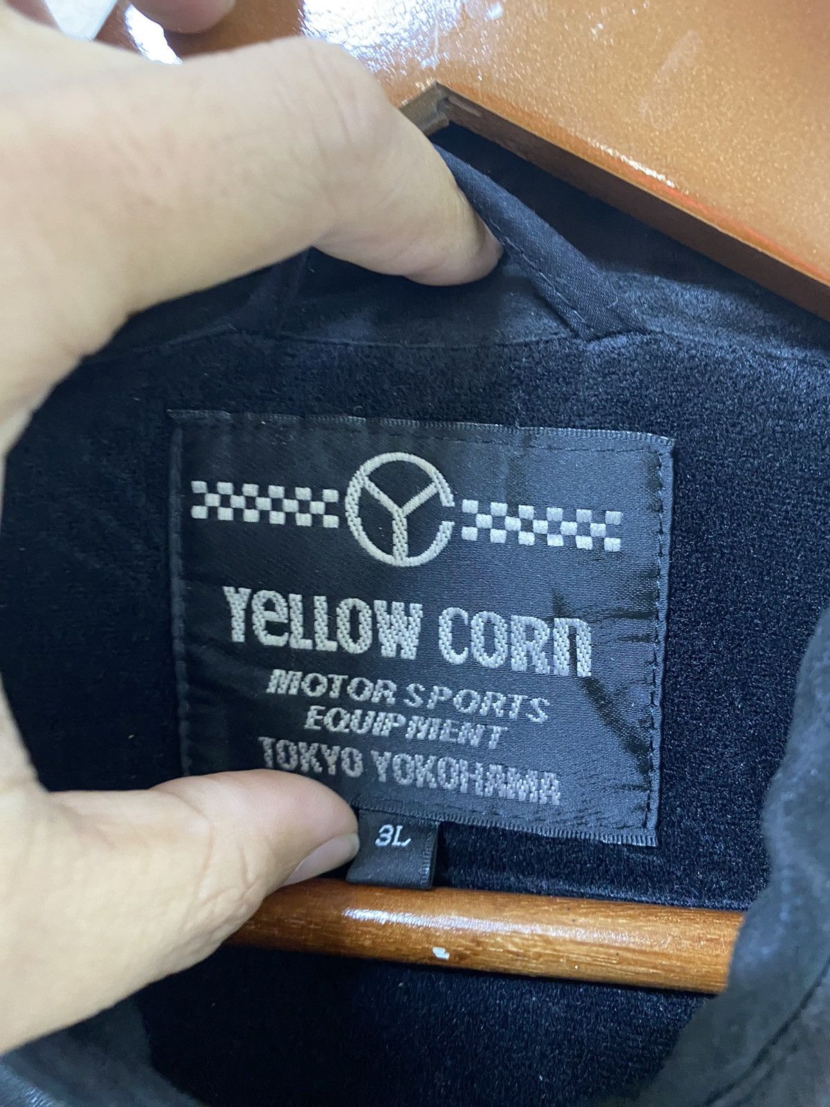 YELLOW CORN Vintage Yellow Corn Leather Jacket Highway Magician Japan Size US XL / EU 56 / 4 - 5 Thumbnail