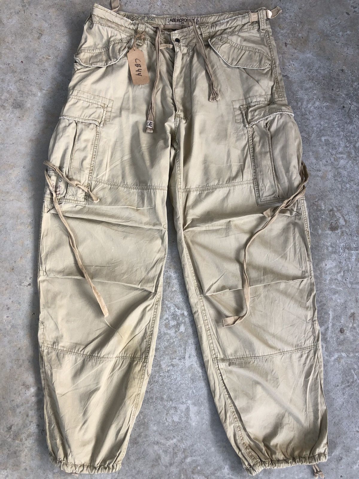 Abercrombie & Fitch Abercrombie Cargo Pants Tactical Multipocket Bondage Size US 36 / EU 52 - 1 Thumbnail