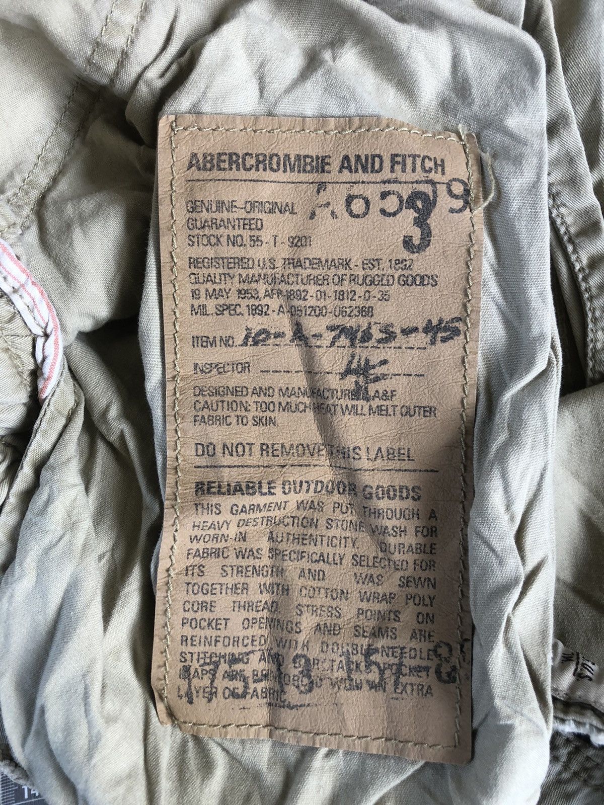 Abercrombie & Fitch Abercrombie Cargo Pants Tactical Multipocket Bondage Size US 36 / EU 52 - 11 Thumbnail