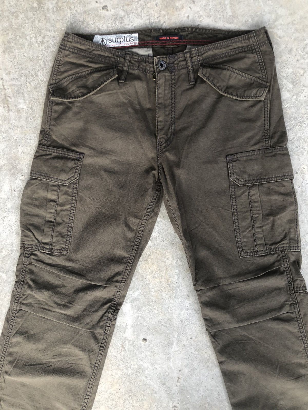Surplus Research Japanese Surplus Cargo Pants Tactical Multipocket bondage Size US 32 / EU 48 - 3 Thumbnail