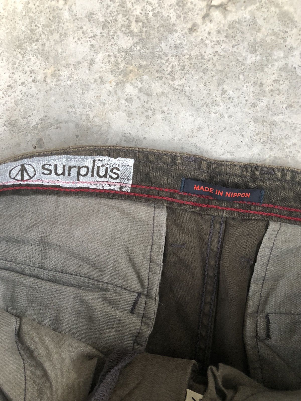Surplus Research Japanese Surplus Cargo Pants Tactical Multipocket bondage Size US 32 / EU 48 - 11 Thumbnail