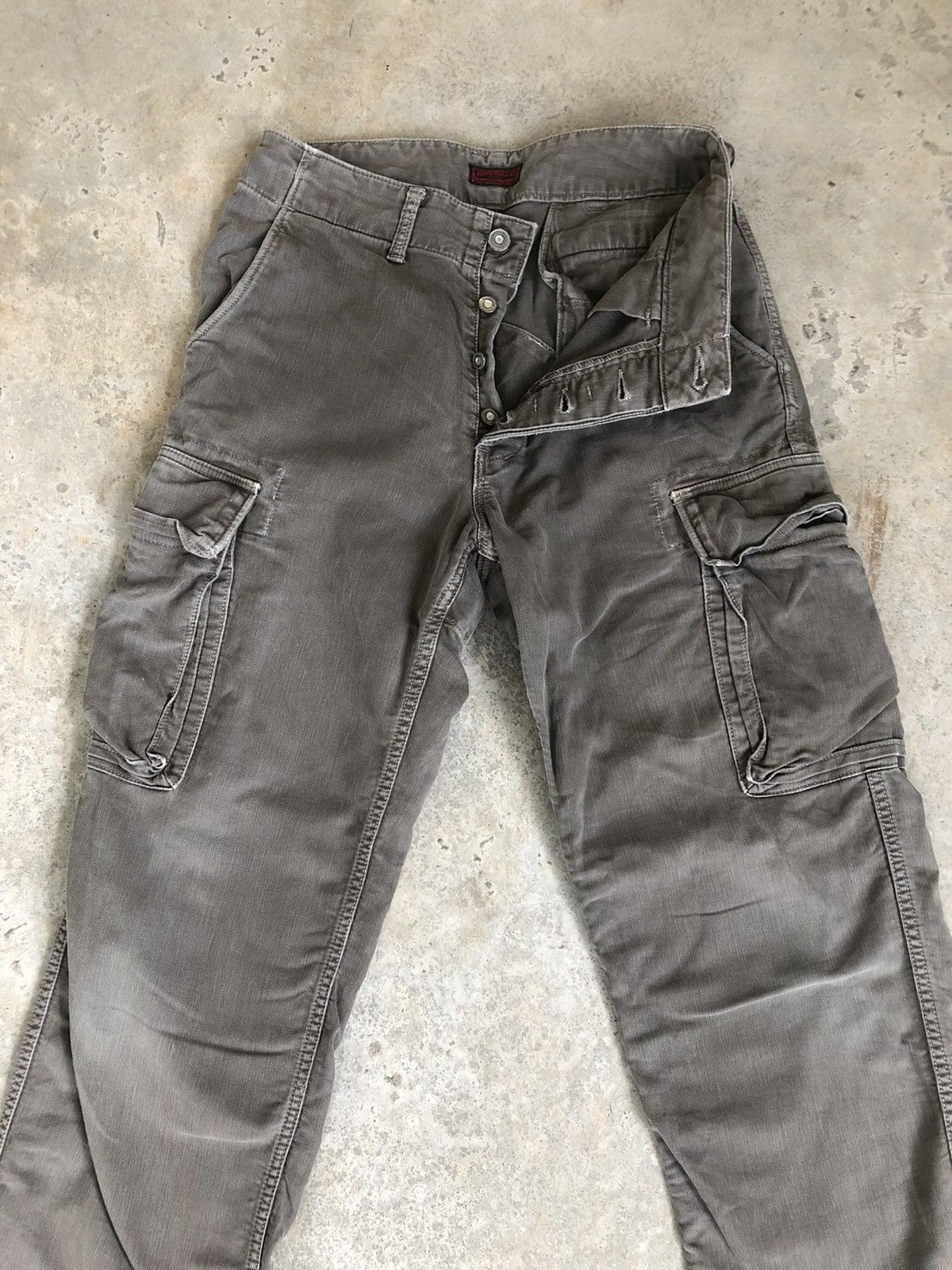 Johnbull john bull cargo pants distressed Size US 29 - 3 Thumbnail