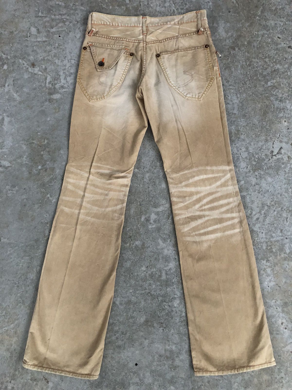 semanticdesign Japanese Semantic Design Flared Jeans Distressed Jeans Punk Size US 31 - 2 Thumbnail