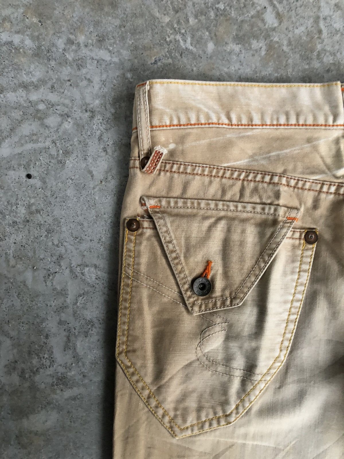 semanticdesign Japanese Semantic Design Flared Jeans Distressed Jeans Punk Size US 31 - 13 Thumbnail